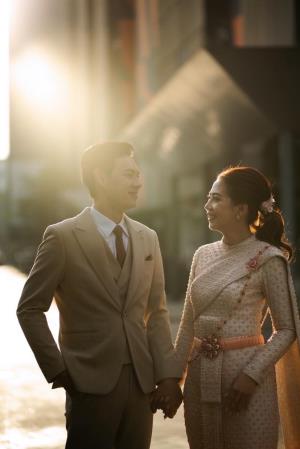 ชุดไทยเจ้าสาว ชุดไทยจักรพรรดิ์ เช่าที่แบมบี้ เวดดิ้ง ห้วยขวาง